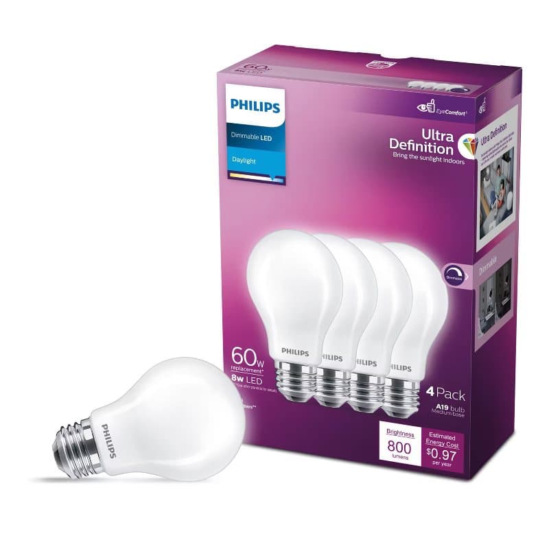 Bombillo LED 12W luz blanca caja 10 unidades