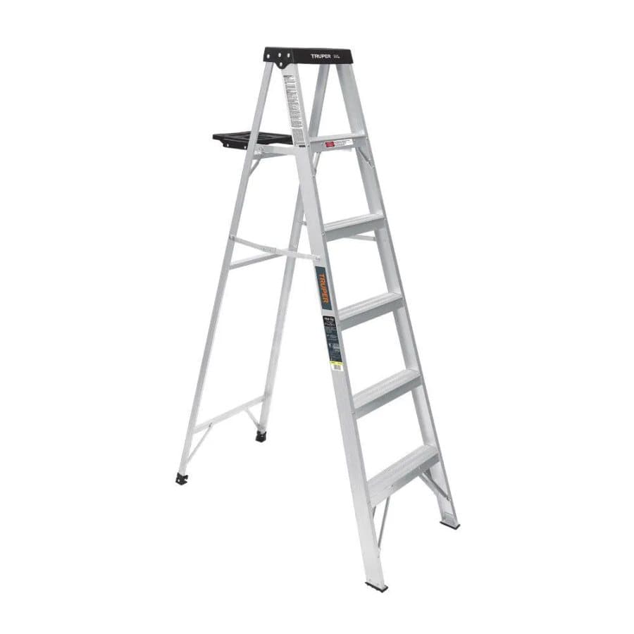 Escalera aluminio tipo tijera 6 pies